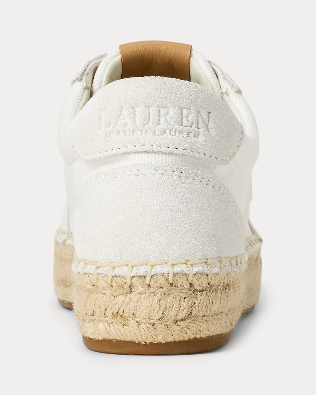 Ralph Lauren Luize Canvas & Suede Espadrille Sneaker
