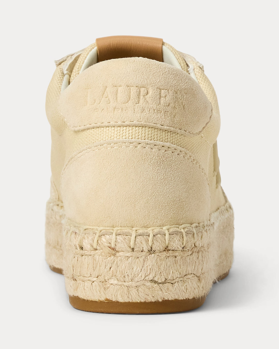 Ralph Lauren Luize Canvas & Suede Espadrille Sneaker