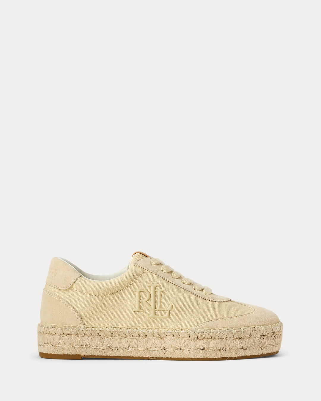 Ralph Lauren Luize Canvas & Suede Espadrille Sneaker
