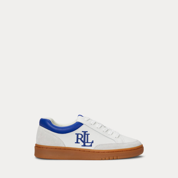 Ralph Lauren Hailey VI Leather & Suede Sneaker