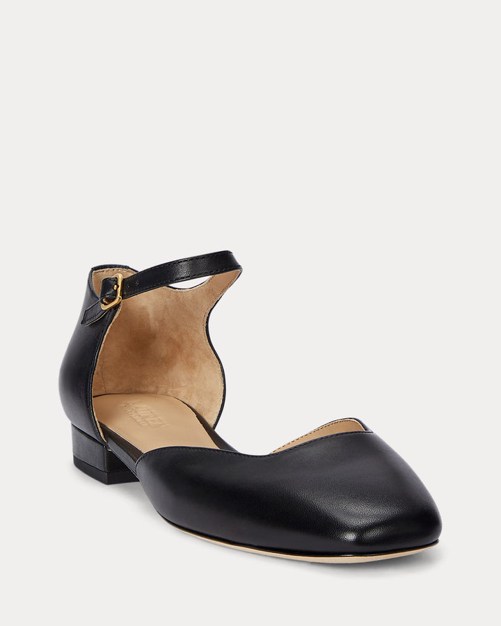 Ralph Lauren Emellie Calfskin Mary Jane