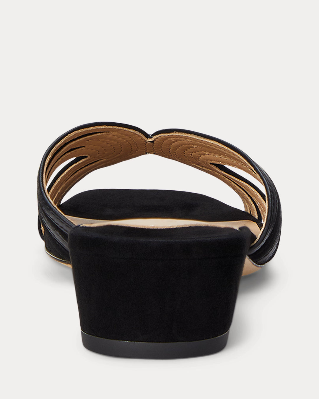 Ralph Lauren Fay Suede & Leather Multistrap Sandal