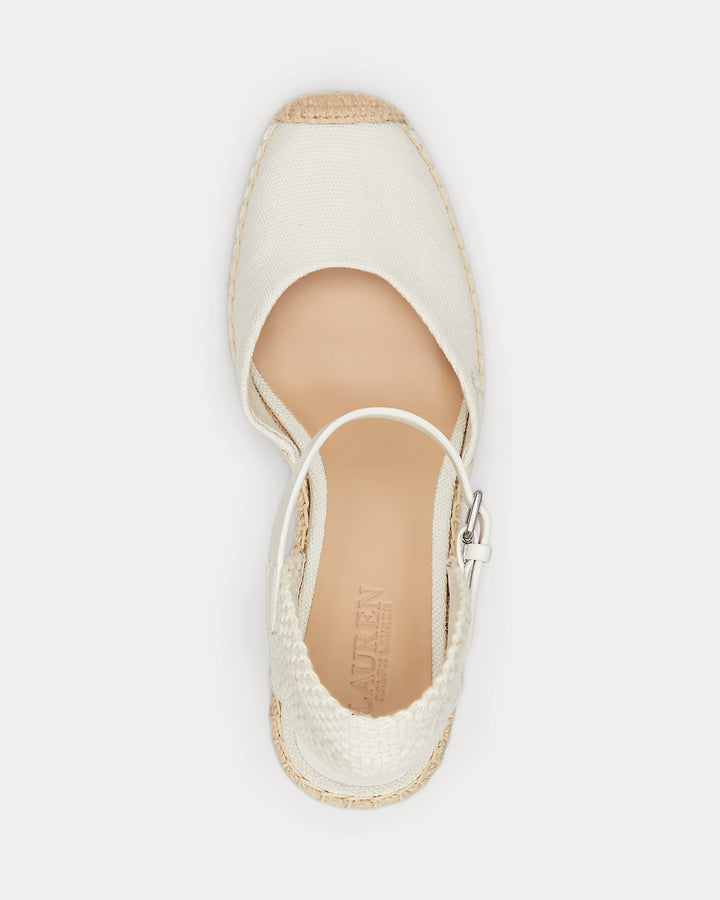 Ralph Lauren Robby Canvas & Jute Espadrille
