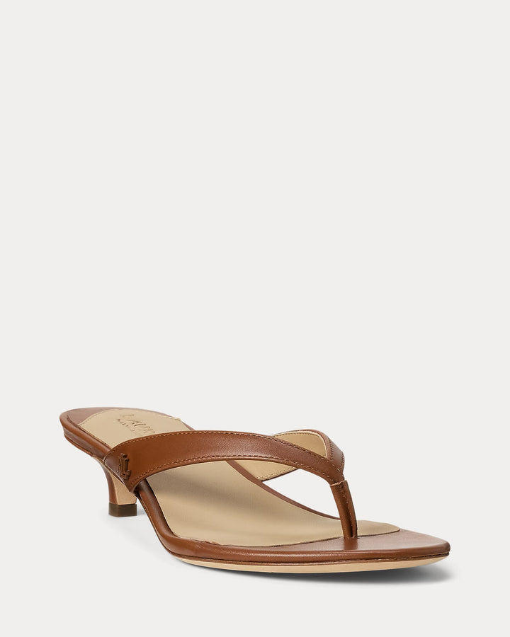 Ralph Lauren Francesca Calfskin Sandal