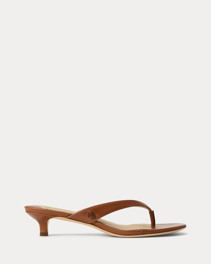 Ralph Lauren Francesca Calfskin Sandal