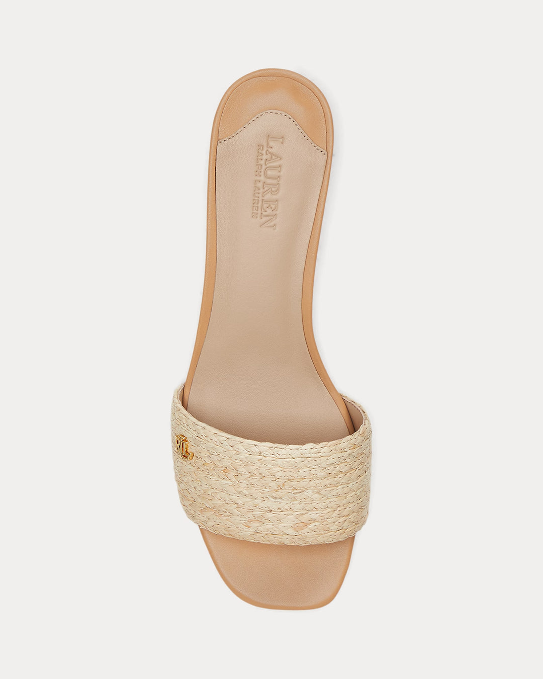 Ralph Lauren Fay Braided Raffia Sandal