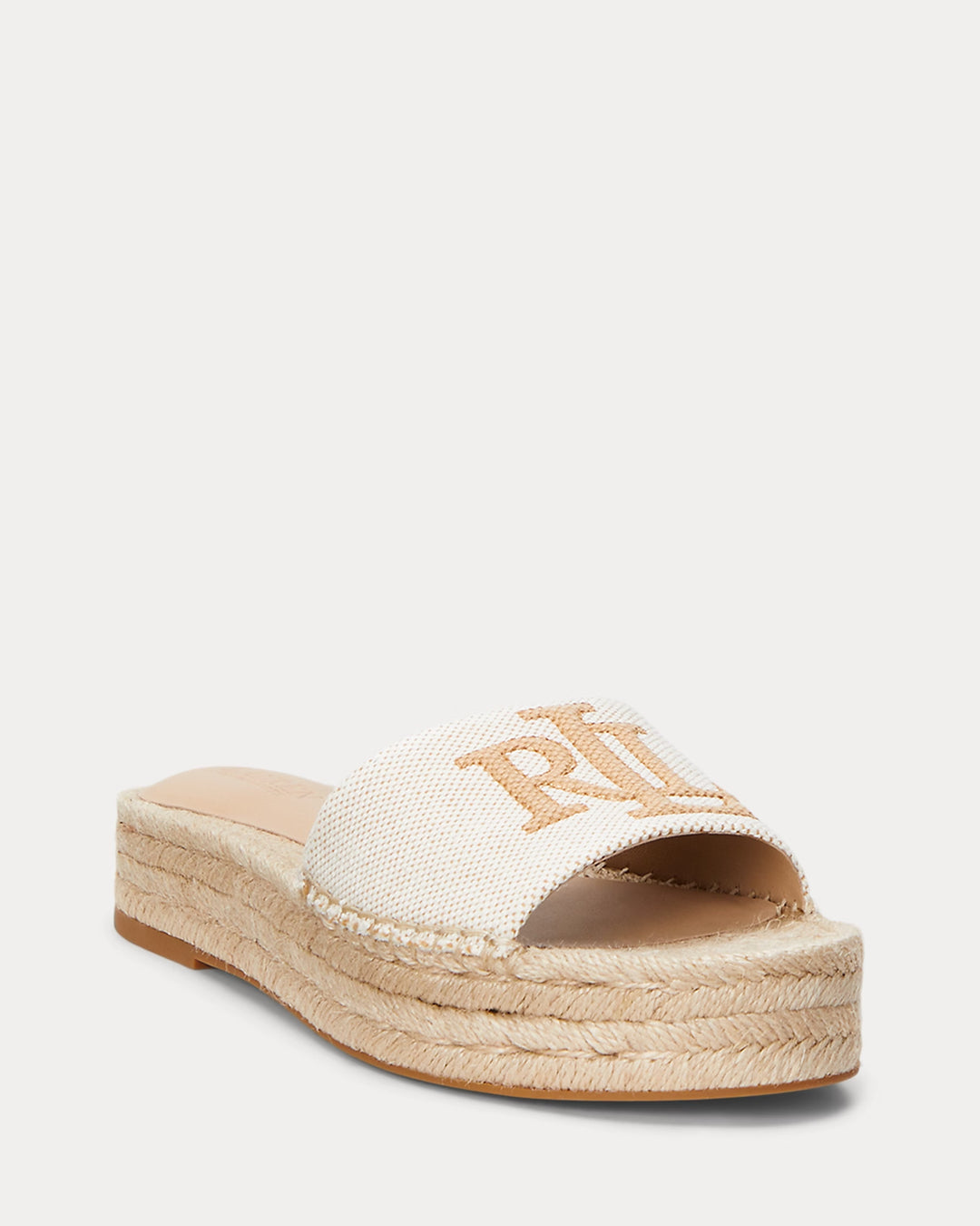 Ralph Lauren Polly Cross-Dyed Canvas Espadrille