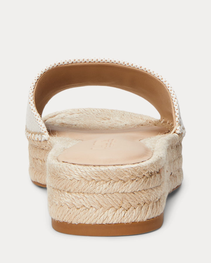 Ralph Lauren Polly Cross-Dyed Canvas Espadrille