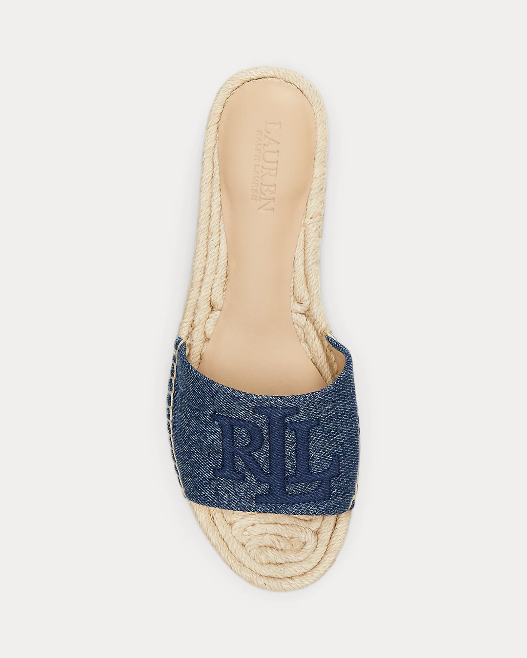 Ralph Lauren Polly Washed Denim Espadrille