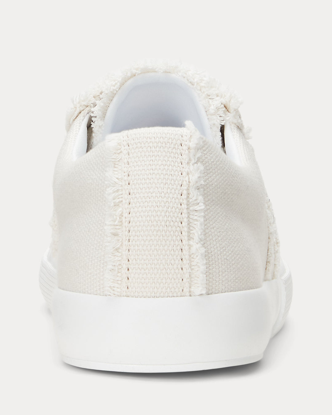 Ralph Lauren Janson Frayed Canvas Sneaker