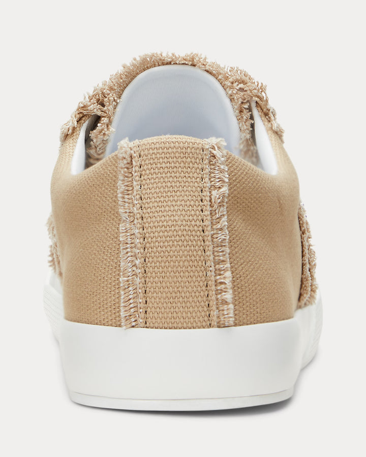 Ralph Lauren Janson Frayed Canvas Sneaker