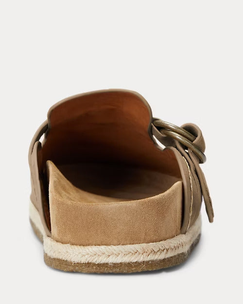 Ralph Lauren Turbach Suede Clog Sandal