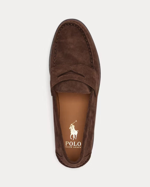Ralph Lauren Alston Suede Penny Loafer