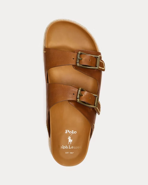 Ralph Lauren Turbach Leather Sandal