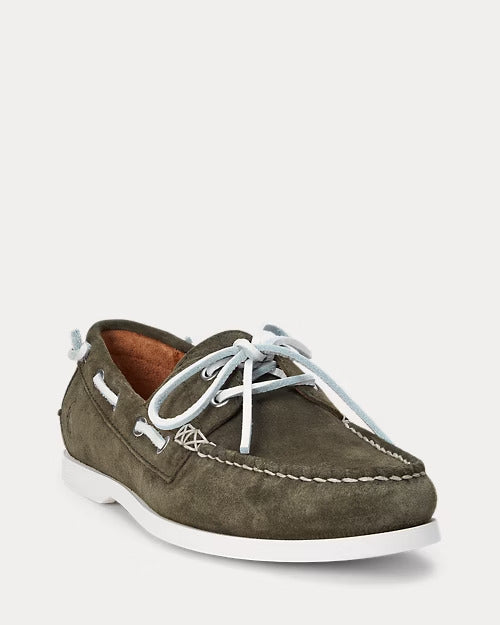 Ralph Lauren Merton Suede Boat Shoe
