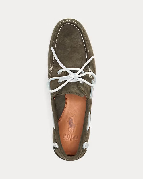 Ralph Lauren Merton Suede Boat Shoe