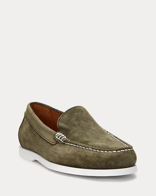 Ralph Lauren Merton Suede Venetian Loafer
