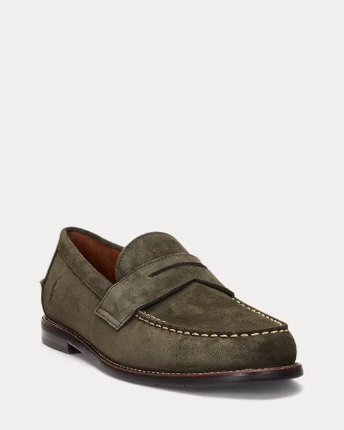 Ralph Lauren Alston Suede Penny Loafer