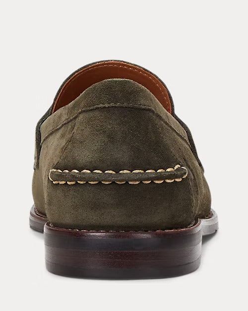 Ralph Lauren Alston Suede Penny Loafer