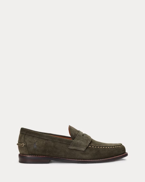 Ralph Lauren Alston Suede Penny Loafer