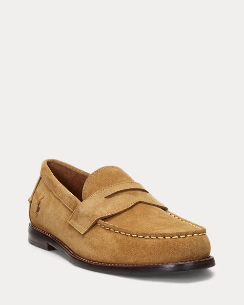 Ralph Lauren Alston Suede Penny Loafer