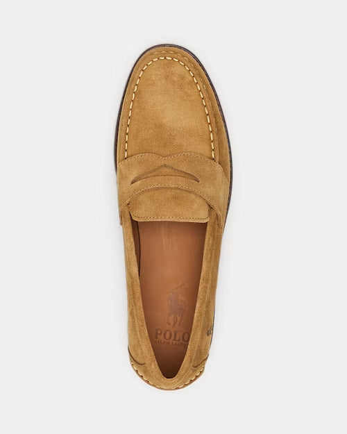 Ralph Lauren Alston Suede Penny Loafer