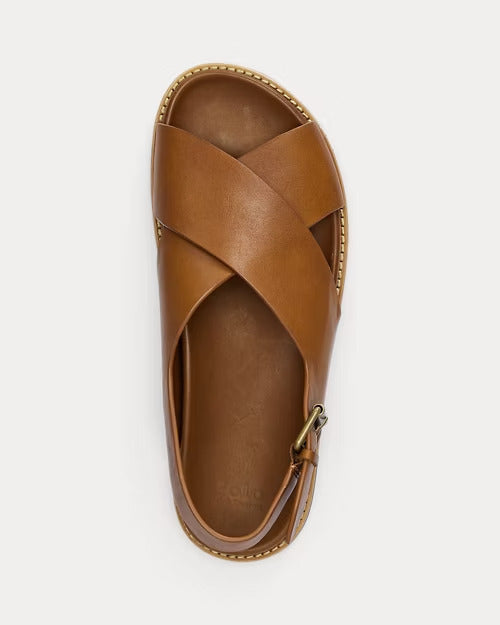 Ralph Lauren Zane Leather Sandal