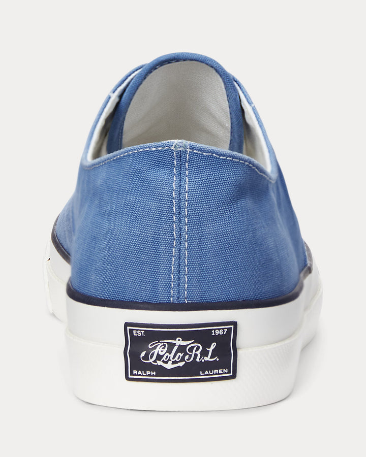 Ralph Lauren Washed Canvas Sneaker