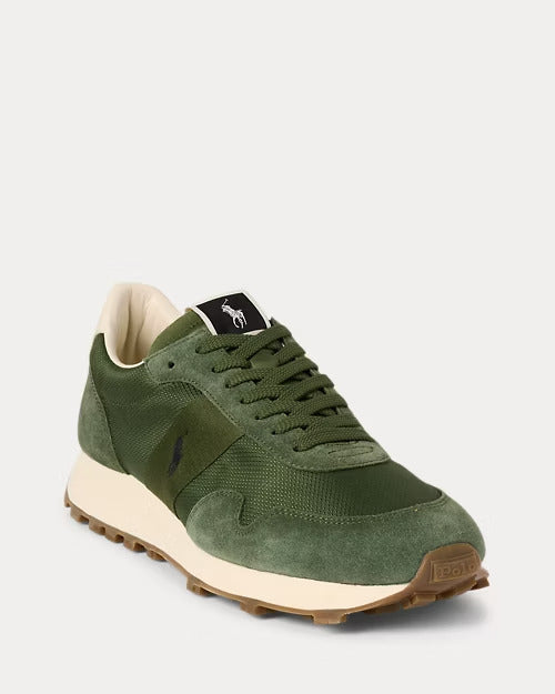 Ralph Lauren PRL Trail 125 Suede & Oxford Sneaker