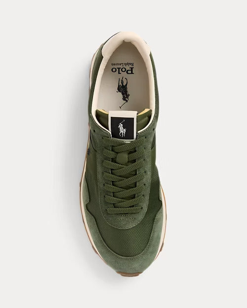 Ralph Lauren PRL Trail 125 Suede & Oxford Sneaker