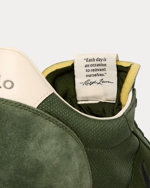 Ralph Lauren PRL Trail 125 Suede & Oxford Sneaker