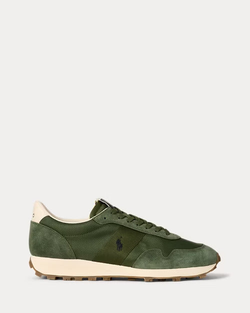 Ralph Lauren PRL Trail 125 Suede & Oxford Sneaker