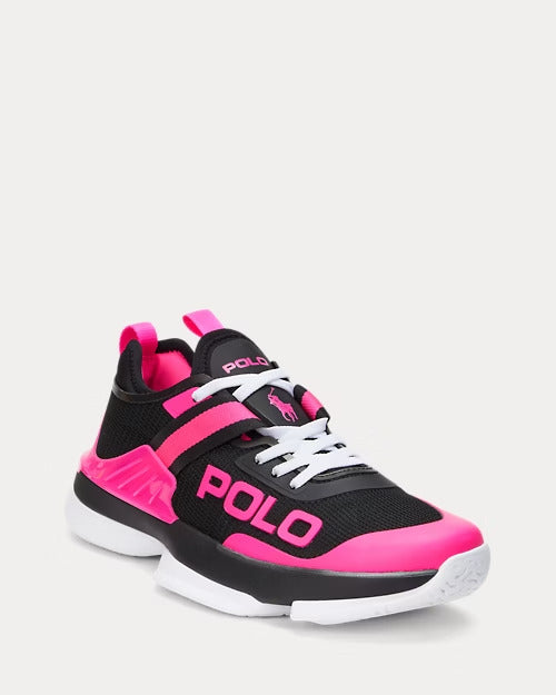Ralph Lauren Pink Pony Tech Court Pro Sneaker