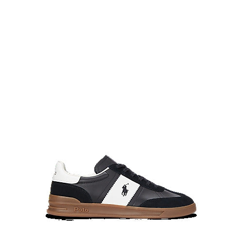Ralph Lauren Heritage Aera Leather-Suede Sneaker