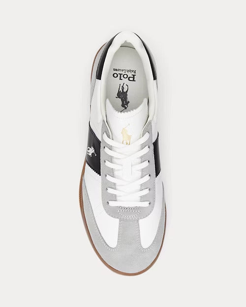 Ralph Lauren Heritage Aera Leather-Suede Sneaker