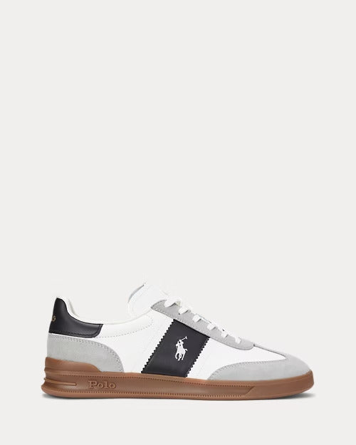 Ralph Lauren Heritage Aera Leather-Suede Sneaker