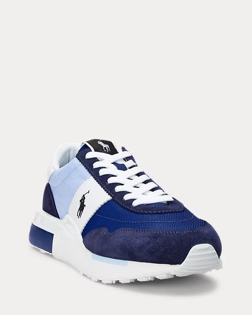 Ralph Lauren Train 89 Suede & Oxford Sneaker