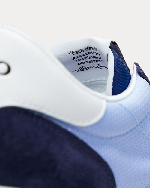 Ralph Lauren Train 89 Suede & Oxford Sneaker
