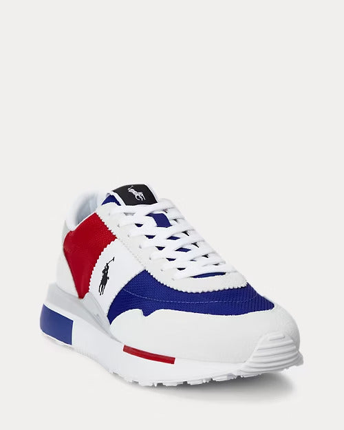Ralph Lauren Train 89 Suede & Oxford Sneaker