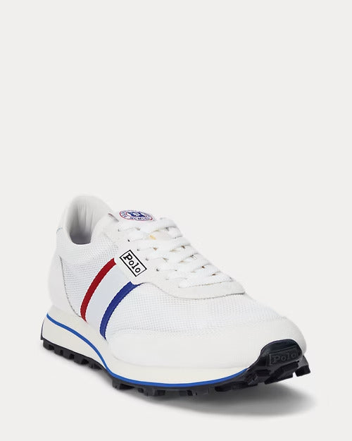 Ralph Lauren PRL Trail 100 Suede & Mesh Sneaker