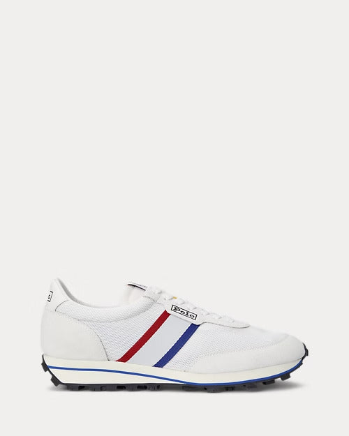 Ralph Lauren PRL Trail 100 Suede & Mesh Sneaker