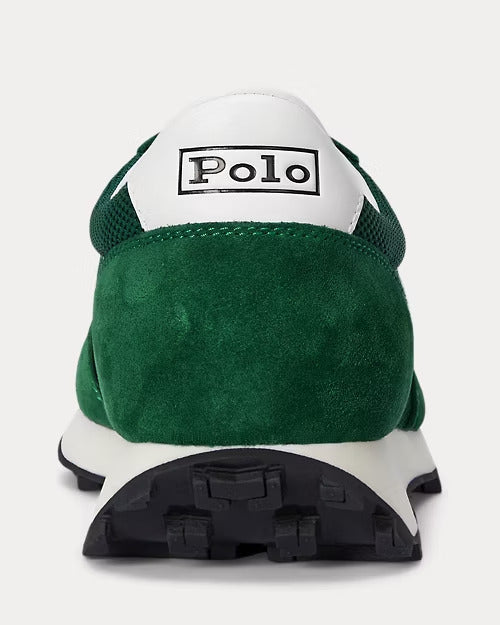 Ralph Lauren PRL Trail 100 Suede & Mesh Sneaker
