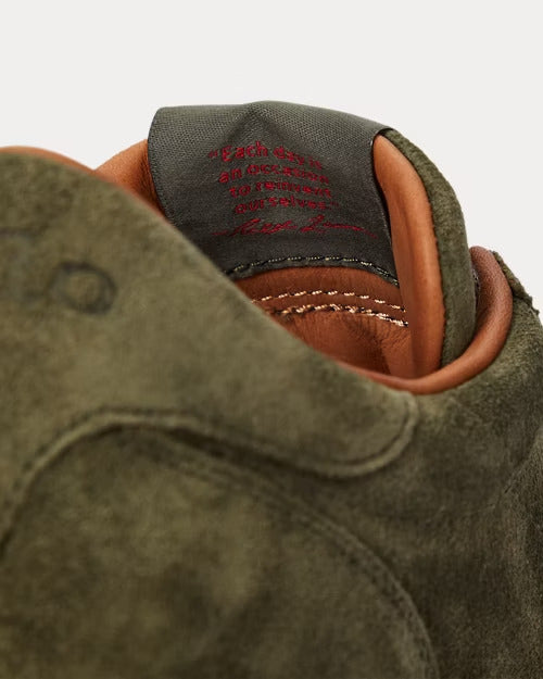 Ralph Lauren Train 89 Suede Sneaker