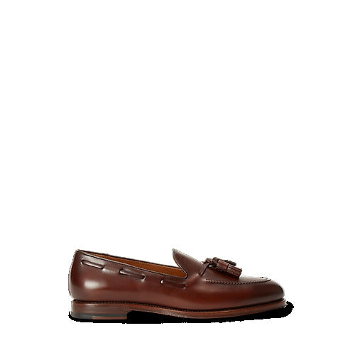 Ralph Lauren Maestra Tassel Calfskin Loafer