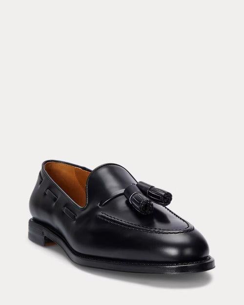 Ralph Lauren Maestra Tassel Calfskin Loafer