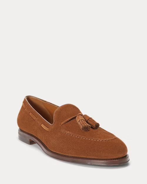 Ralph Lauren Maestra Tassel Suede Loafer