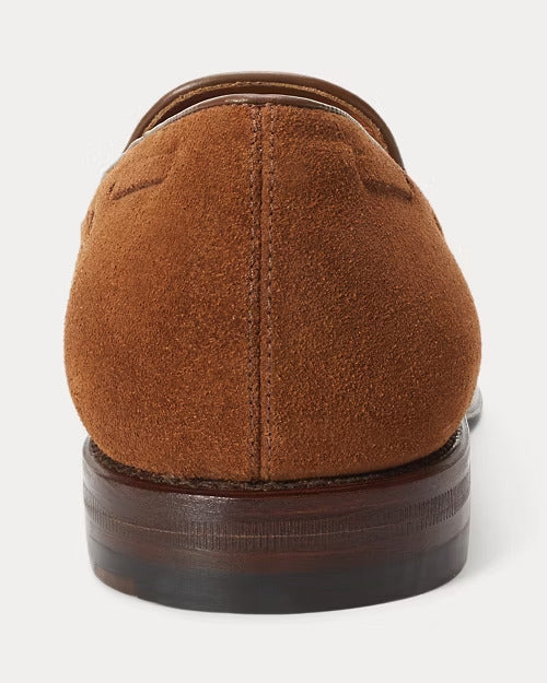 Ralph Lauren Maestra Tassel Suede Loafer