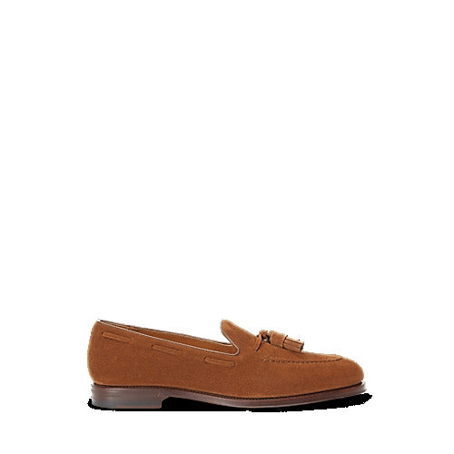 Ralph Lauren Maestra Tassel Suede Loafer
