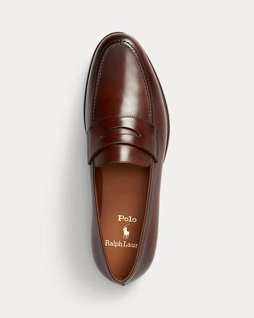 Ralph Lauren Maestra Calfskin Penny Loafer