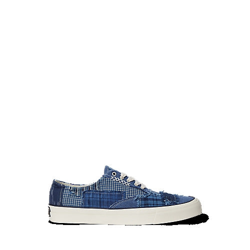 Ralph Lauren Keaton Indigo Patchwork Sneaker